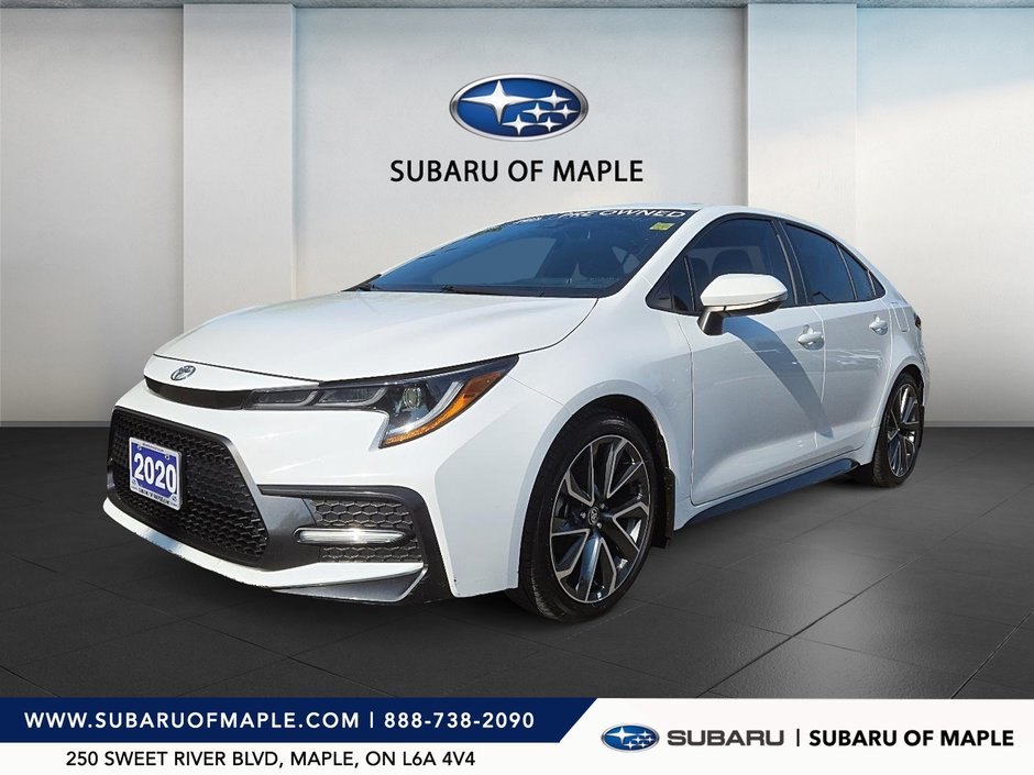 2020 Toyota Corolla 4-door Sedan SE CVT in Vaughan, Ontario