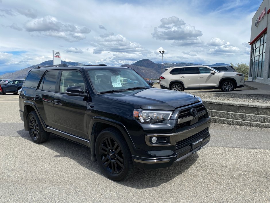 2020 Toyota 4Runner Limited Nightshade in Kamloops, British Columbia - w940px