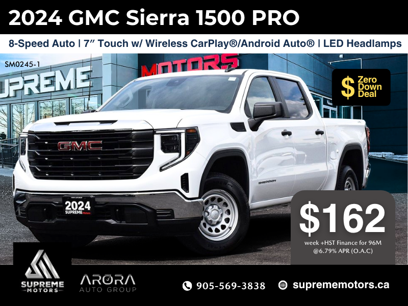 2024 GMC Sierra 1500 PRO in Mississauga, Ontario