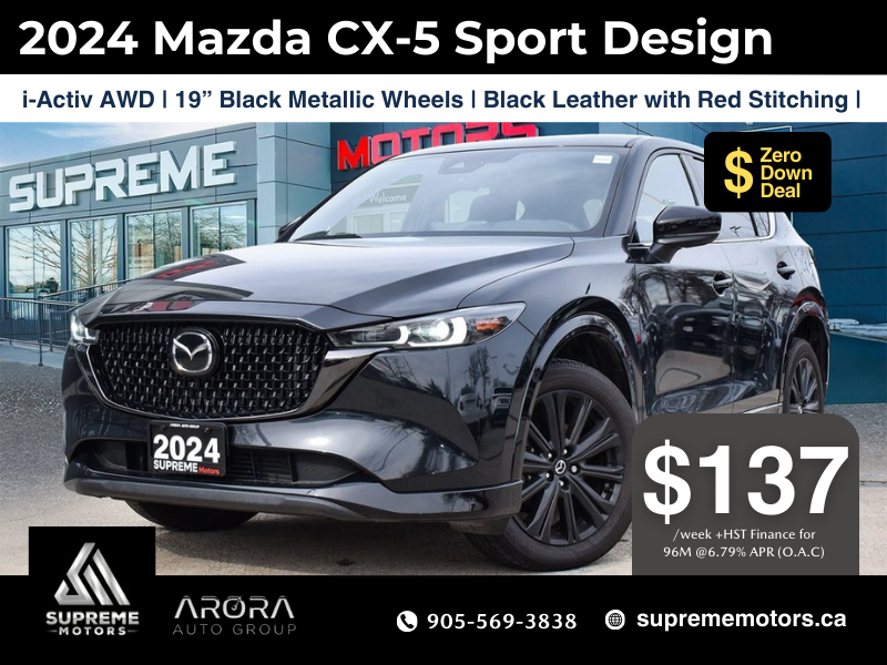2024 Mazda CX-5 Sport Design in Mississauga, Ontario