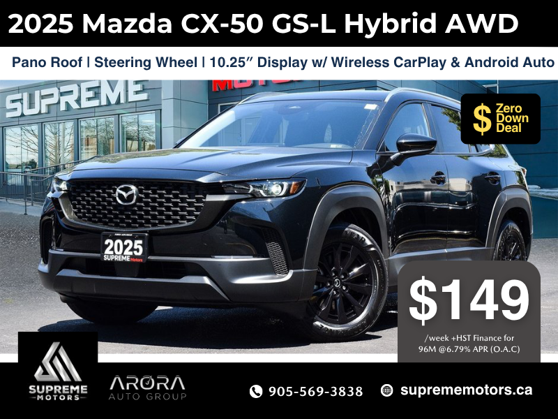 2025 Mazda CX-50 Hybrid GS-L in Mississauga, Ontario