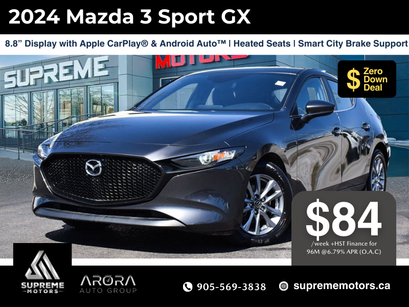 2024 Mazda 3 Sport GX in Mississauga, Ontario
