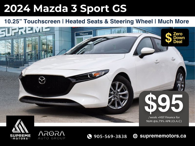 2024 Mazda 3 Sport GS in Mississauga, Ontario