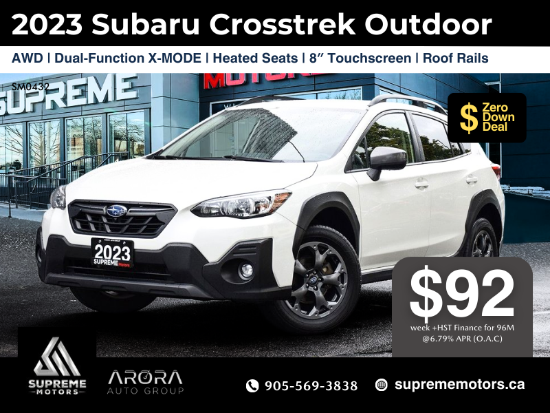2023 Subaru Crosstrek Outdoor in Mississauga, Ontario