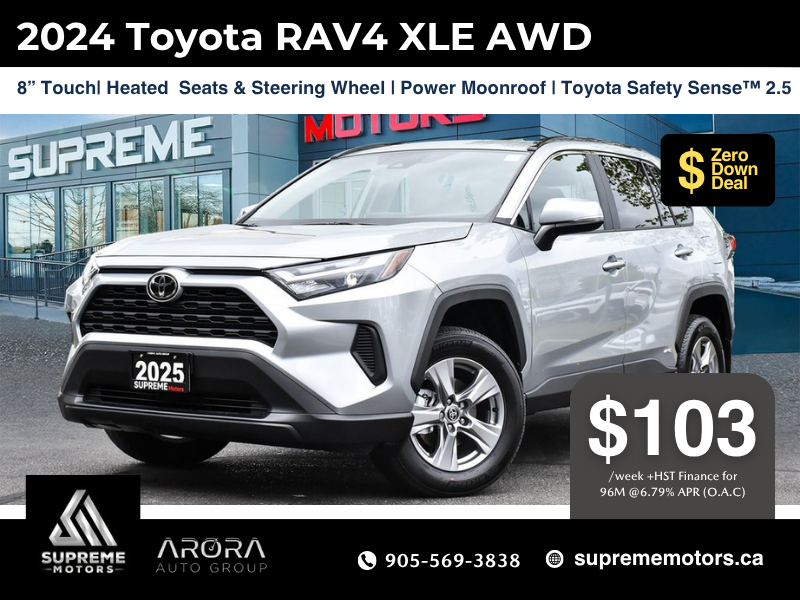 2024 Toyota RAV4 XLE AWD in Mississauga, Ontario
