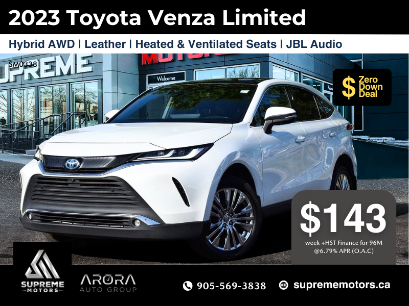 2023 Toyota Venza Limited in Mississauga, Ontario