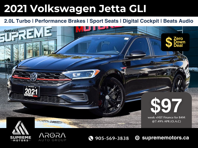 2021 Volkswagen Jetta GLI in Mississauga, Ontario