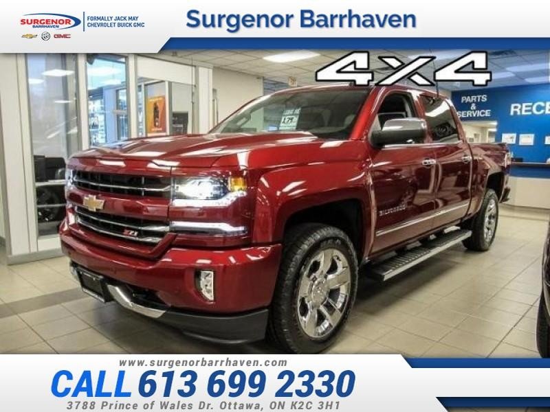 Surgenor Automotive Group 2018 Chevrolet Silverado 1500 Ltz Z71 Sunroof 480 95 B W 180075