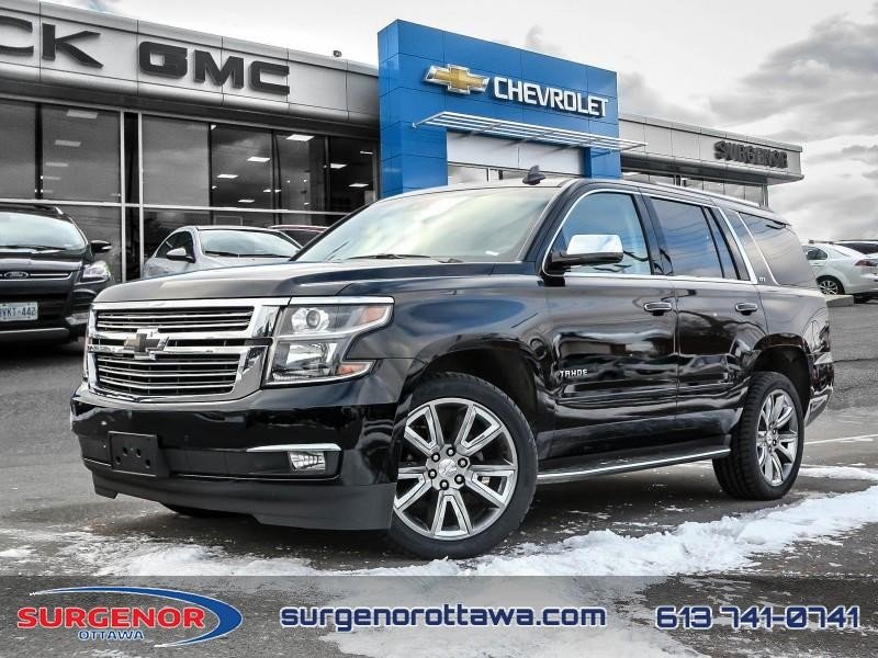 Surgenor Ottawa 2016 Chevrolet Tahoe Ltz Navigation