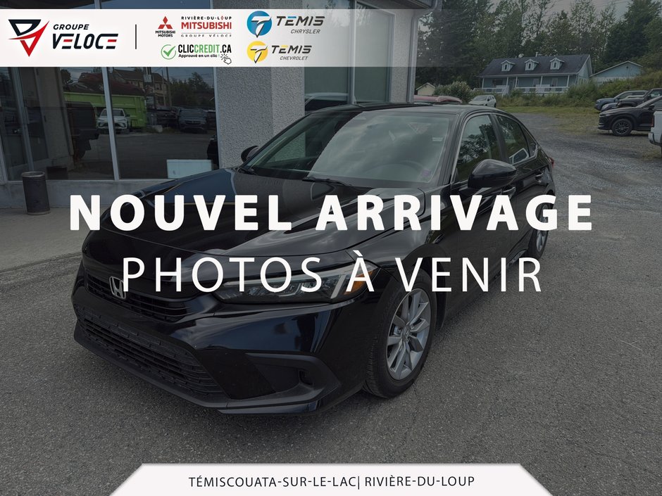 Honda Civic Sedan EX**TOIT OUVRANT,SIEGES CHAUFFANTS 2023 à Rivière-du-Loup, Québec