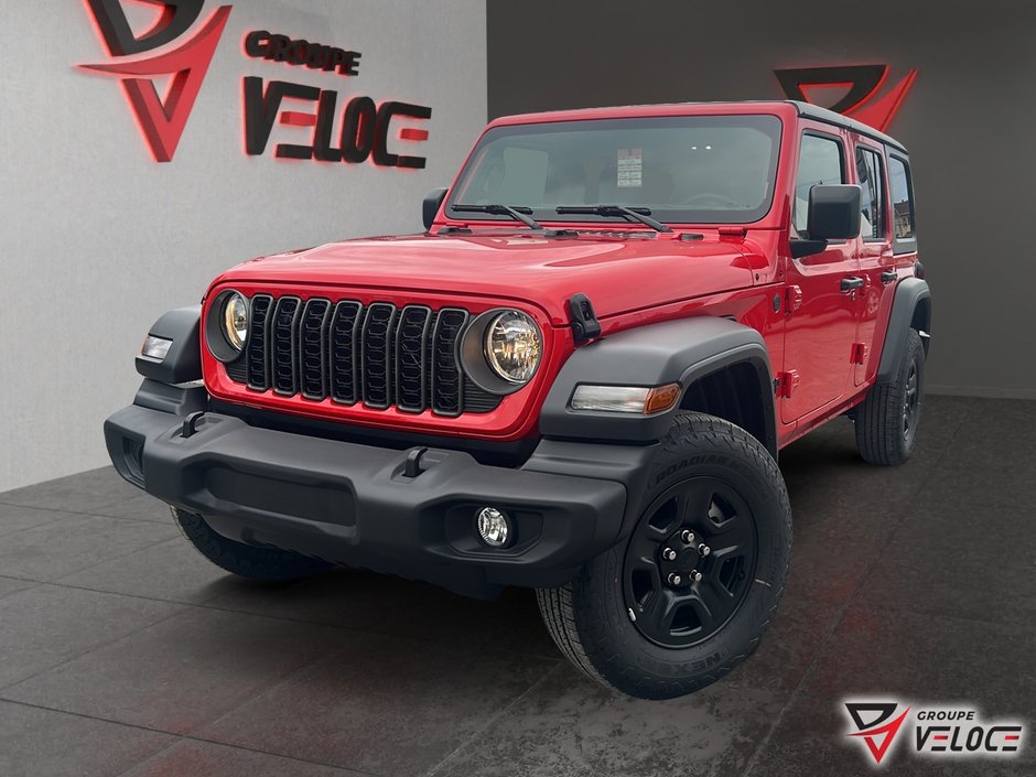 2025 Jeep WRANGLER 4-Door SPORT in Riviere-du-Loup, Quebec
