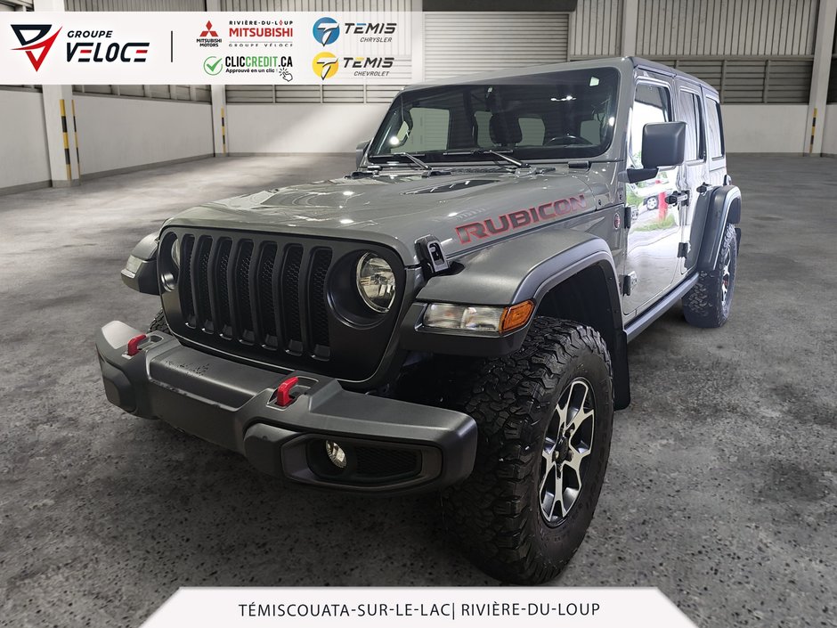 Jeep Wrangler Unlimited Rubicon 2021 COMME NEUF!!