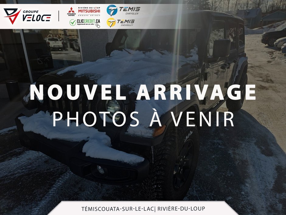 2023 Jeep Wrangler Willys *V6, 2 TOITS, SIEGES CHAUFFANTS* in Riviere-du-Loup, Quebec