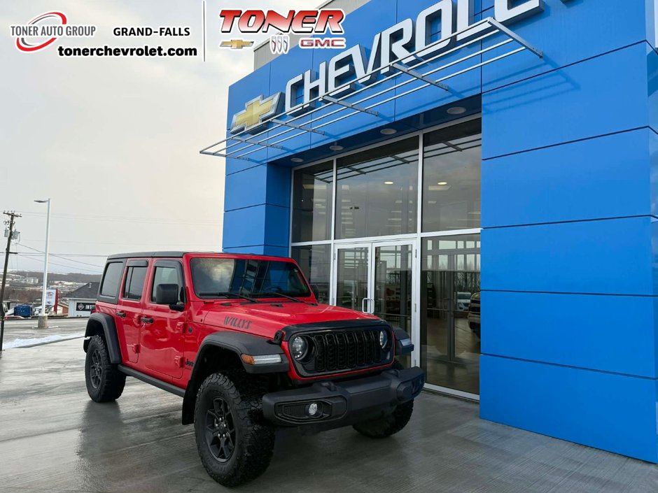 2024 Jeep Wrangler Willys in Grand Falls, New Brunswick - w940px