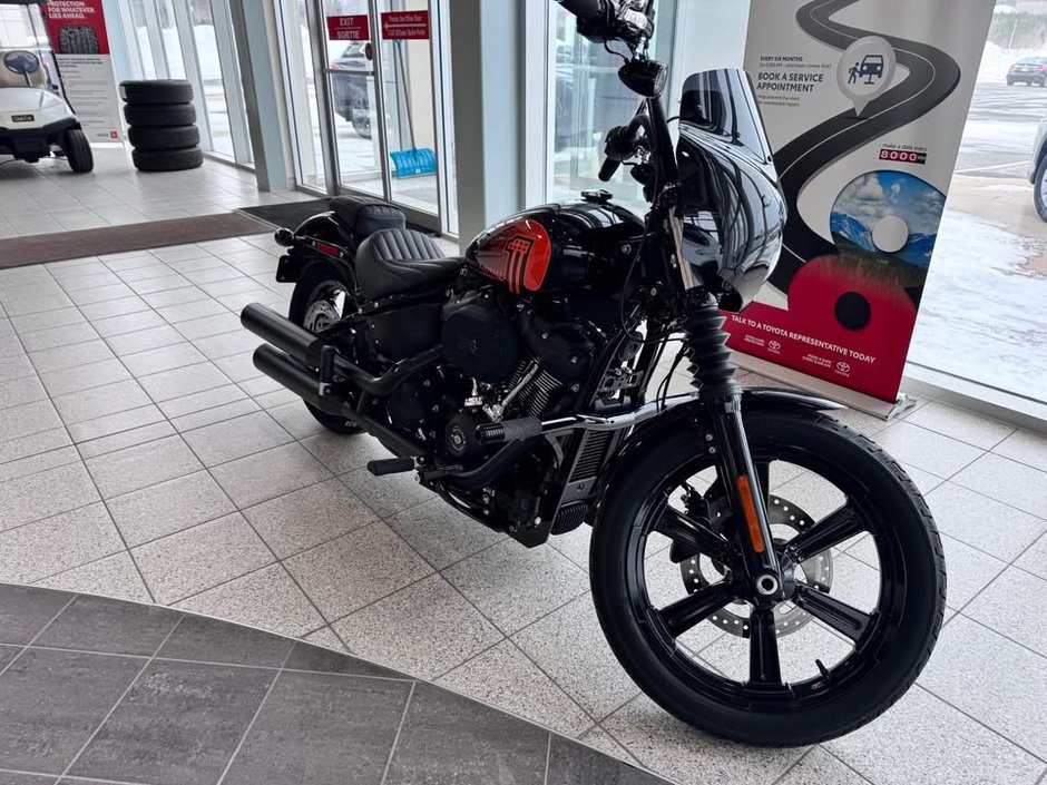 2023 HARLEY DAVIDSON STREET BOB BLACK in Grand Falls, New Brunswick