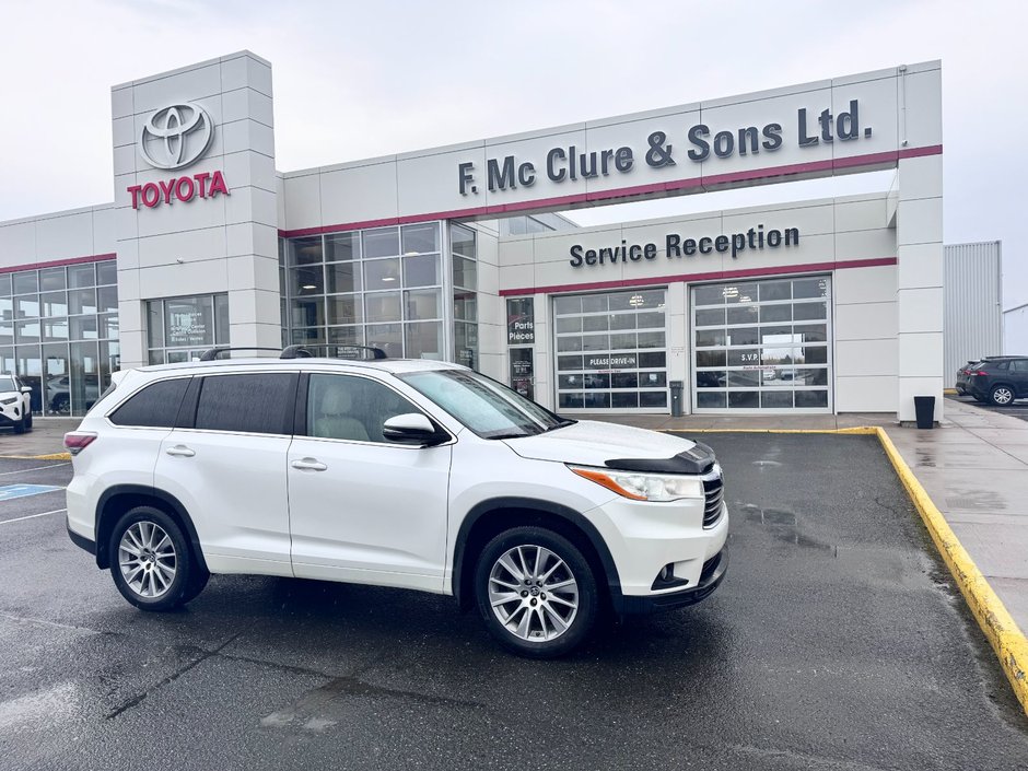 2016 Toyota Highlander XLE in Grand Falls, New Brunswick