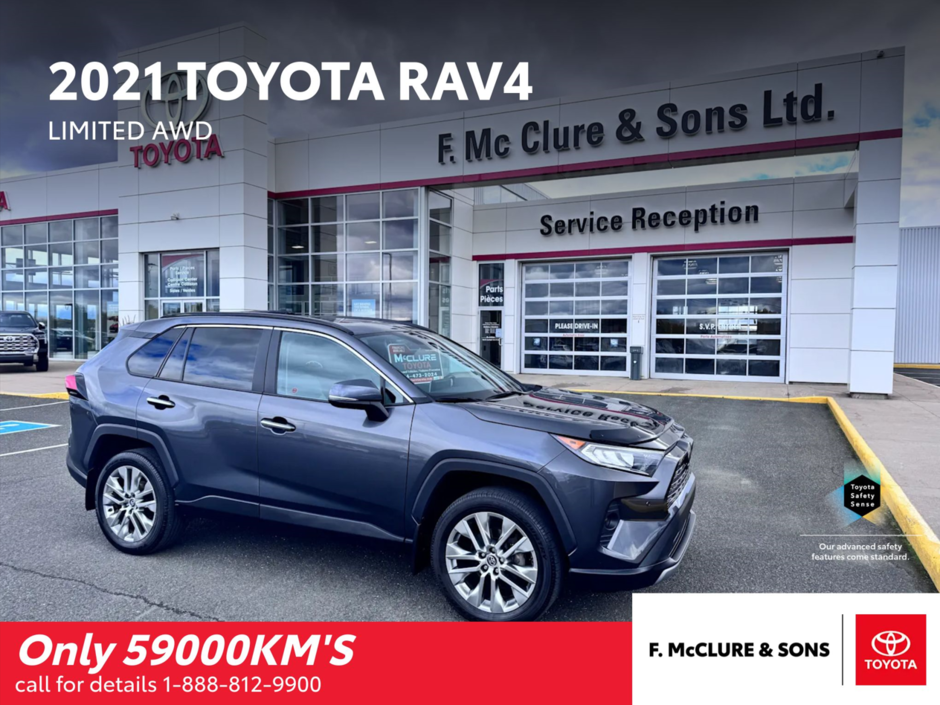 RAV4 LIMITED 2021 à Grand-Sault, Nouveau-Brunswick