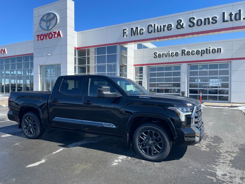 Toyota Tundra Platinum Hybrid w/advanced pkg 2026 à Grand-Sault, Nouveau-Brunswick
