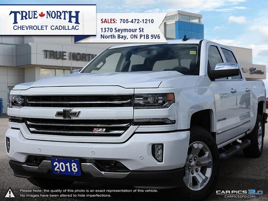 True North Chevrolet Cadillac In North Bay 2018 Chevrolet Silverado 1500 Z71 Ltz 18 691