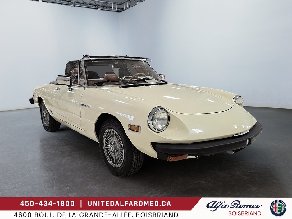 Alfa Romeo SPIDER VELOCE Veloce 1981-5