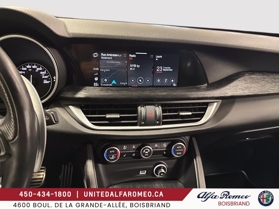 Alfa Romeo Stelvio Sprint AWD, Cuir, Toit, Navi 2022-19