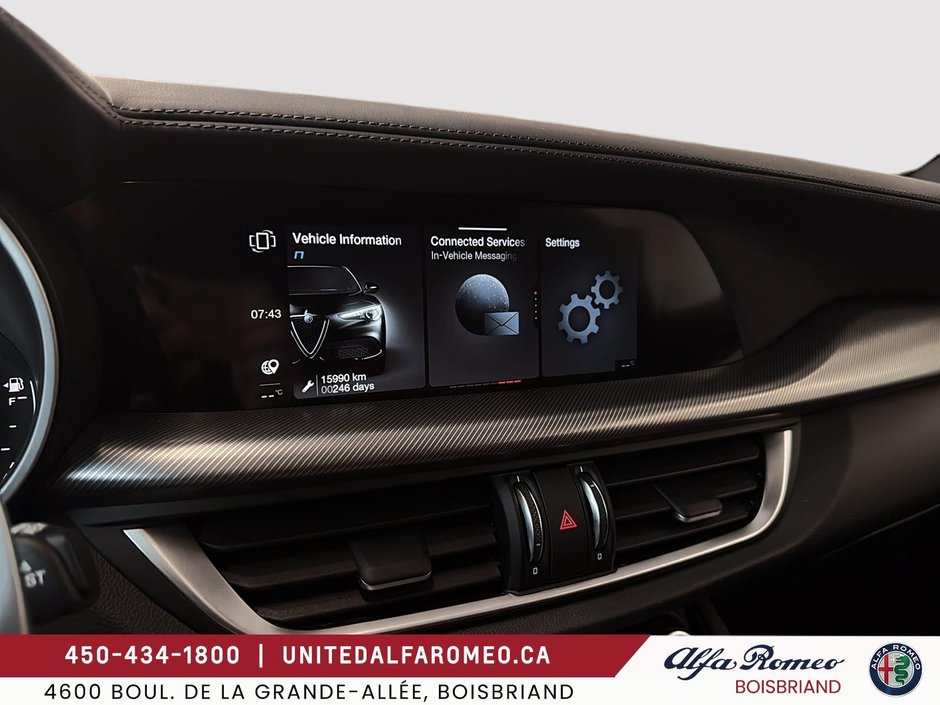 Alfa Romeo Stelvio VELOCE,NEUF,PANO NAVI FULL, LOC DISPO 2023-19