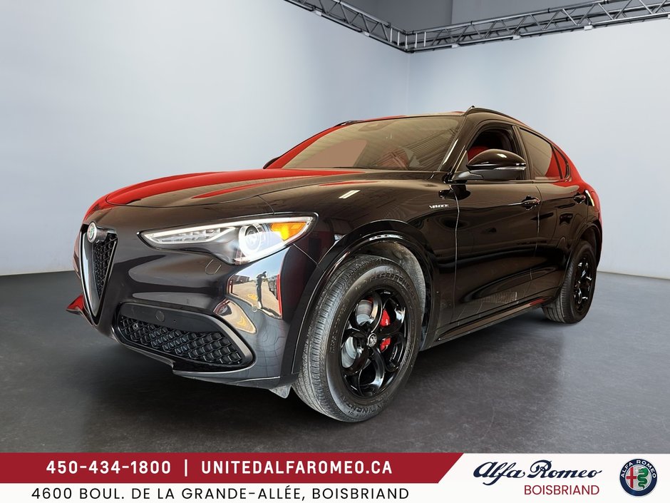 2023 Alfa Romeo Stelvio Veloce,PANO,NAVI,FULL,BAS MILLAGE-0