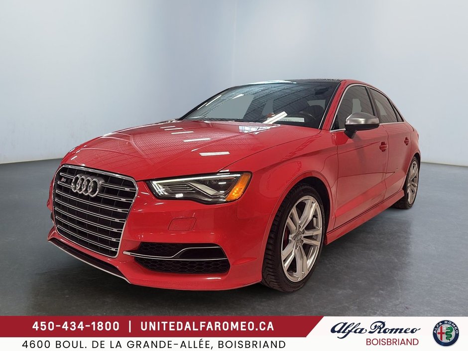 2015 Audi S3 SEDAN S3 TRES PROPRE QUATTRO-0