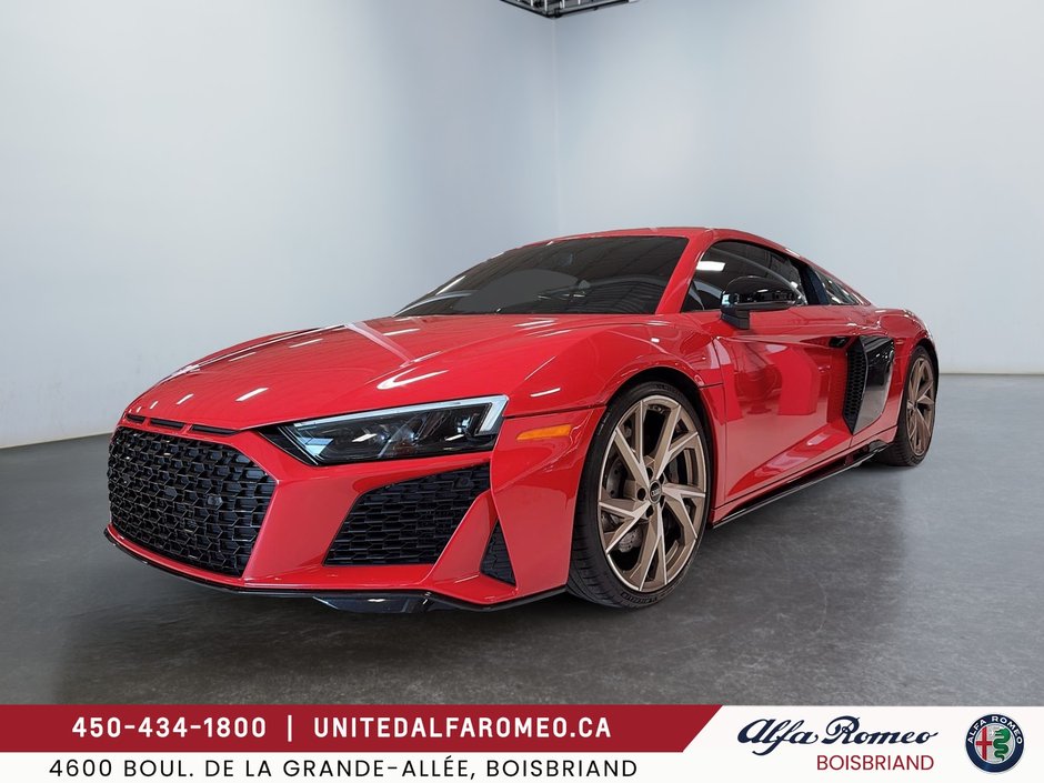 2023 Audi R8 Coupe COUPE V10,PERFORMANCE,RWD,CARBON-0