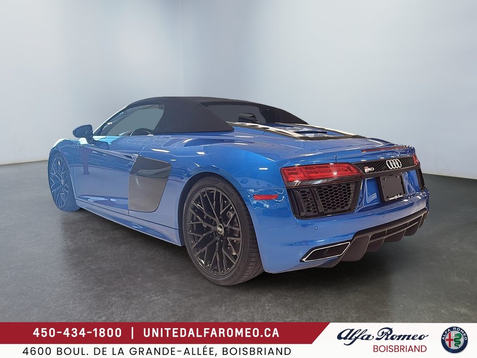 2017 Audi R8 V10,CONVERTIBLE,BAS KILO-4