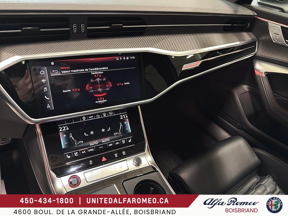 2022 Audi RS 6 Avant RS6,TRES BAS MILLAGE LOCATION DISPO-17