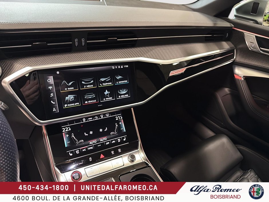 2022 Audi RS 6 Avant RS6,TRES BAS MILLAGE LOCATION DISPO-15
