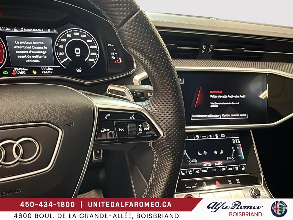 2022 Audi RS 6 Avant RS6,TRES BAS MILLAGE LOCATION DISPO-13