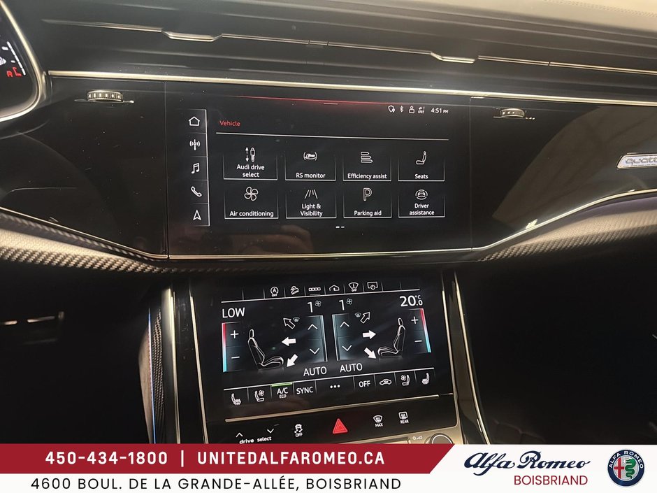 2022 Audi RS Q8 BANG OLUFSEN, VOLANT ELCANTARA FULL-22