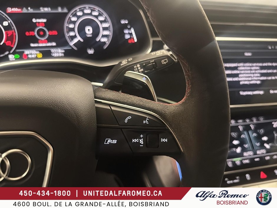 2022 Audi RS Q8 BANG OLUFSEN, VOLANT ELCANTARA FULL-17