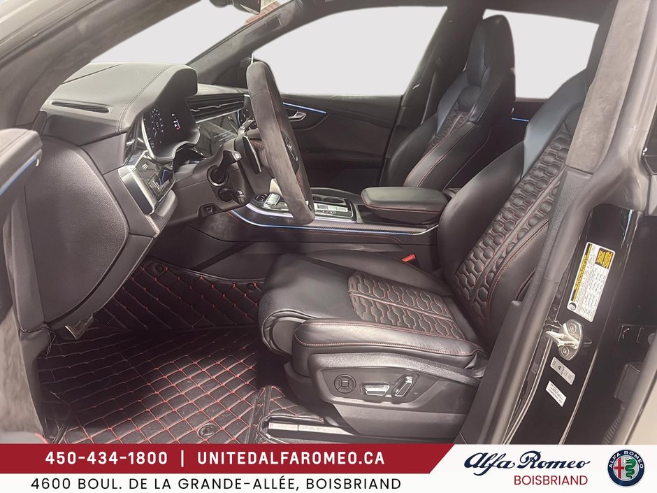 2022 Audi RS Q8 BANG OLUFSEN, VOLANT ELCANTARA FULL-9