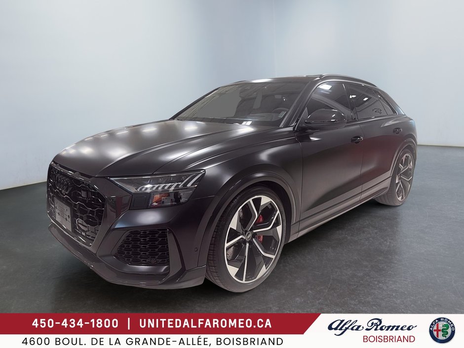 2022 Audi RS Q8 BANG OLUFSEN, VOLANT ELCANTARA FULL-0