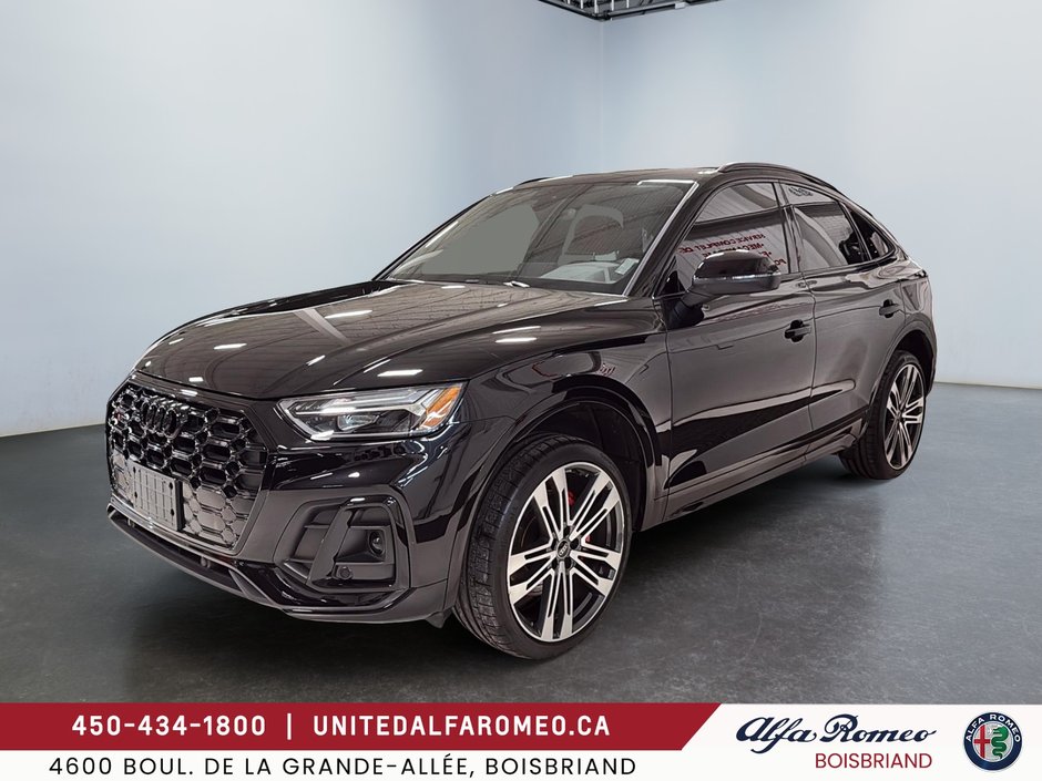 2024 Audi SQ5 Sportback Progressiv,COUPE,PANO,NAVI,ROUGE INT-0
