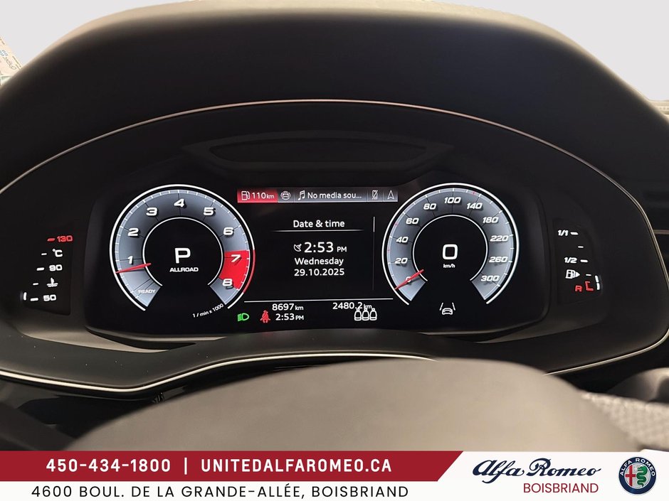 Audi SQ8 ,PNEUS 23P,SPORT EXAUST,INT ROUGE FULL 2025-17