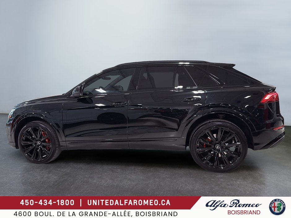 Audi SQ8 ,PNEUS 23P,SPORT EXAUST,INT ROUGE FULL 2025-4