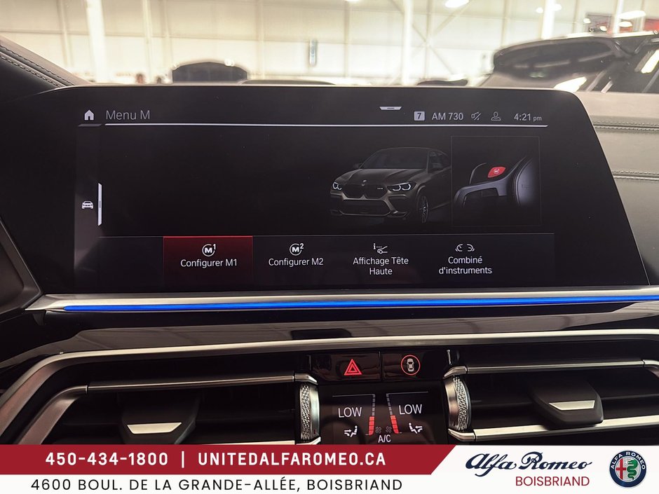 2021 BMW X6 M COMPETITION M6,TRES PROPRE BAS MILLAGE-24