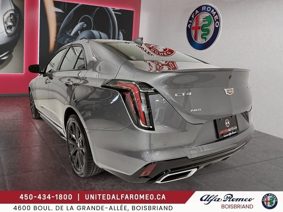 2021 Cadillac CT4 ,SPORT BAS MILLAGE, AWD-3