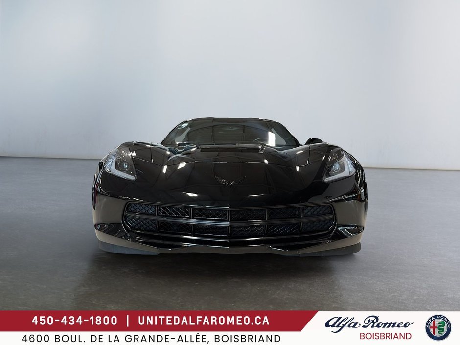 2015 Chevrolet Corvette 3LT,TOIT CARBON,Z51,BAS MILLAGE-1
