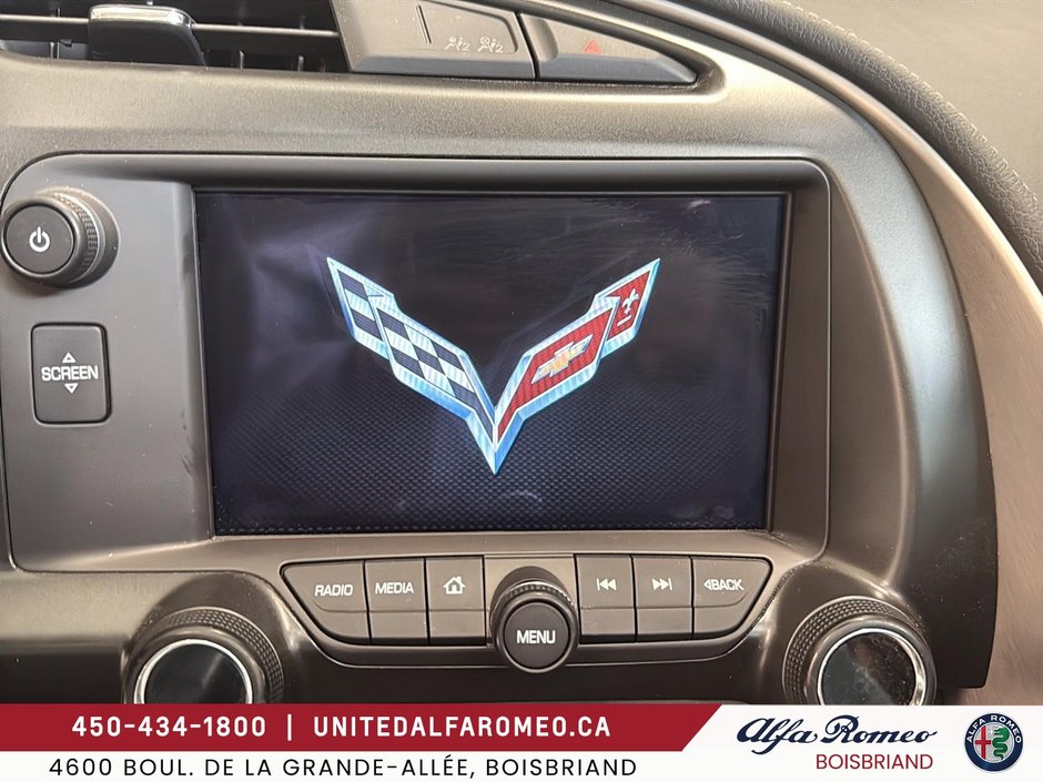 Chevrolet Corvette STINGRAY,TARGA,BAS MILLAGE COMME NEUVE 2019-17