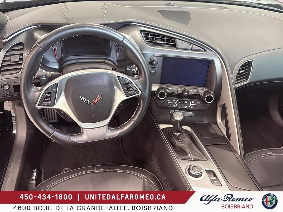 Chevrolet Corvette STINGRAY,TARGA,BAS MILLAGE COMME NEUVE 2019-10
