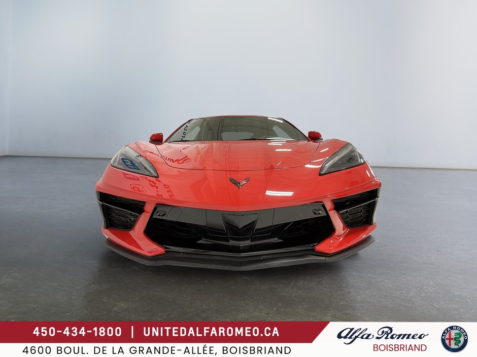 Chevrolet Corvette STINGRAY,3LT, TOIT CARBON,BAS MILLAGE 2020-2