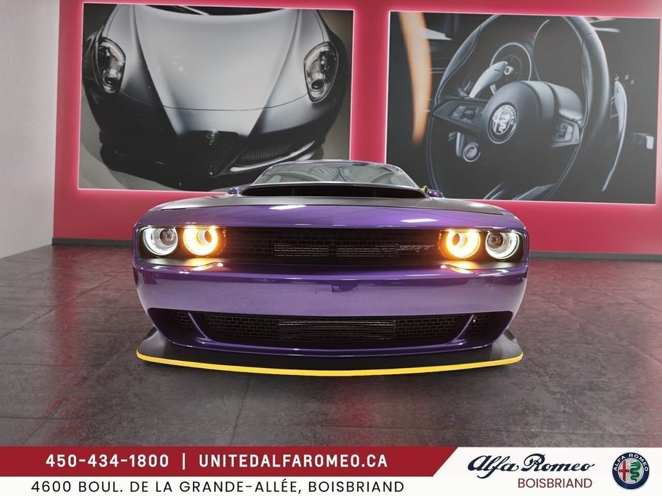 Dodge Challenger SRT DEMON,  BAS MILLAGE, 1/264 PLUM CRAZY, 2018-1