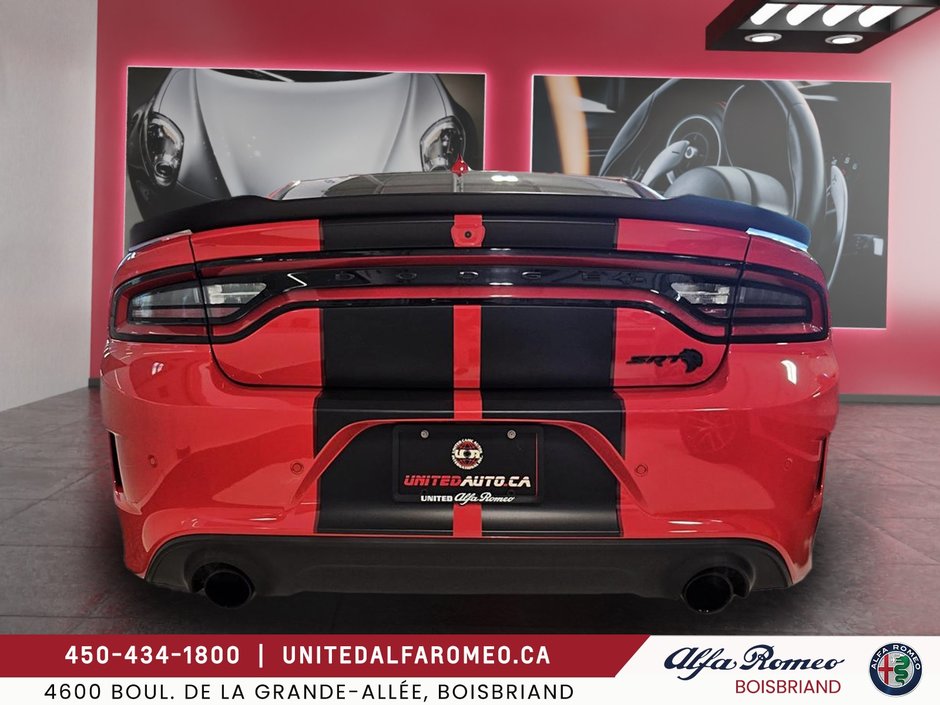 2019 Dodge Charger SRT Hellcat  supercharged, toit navi bas millage-2