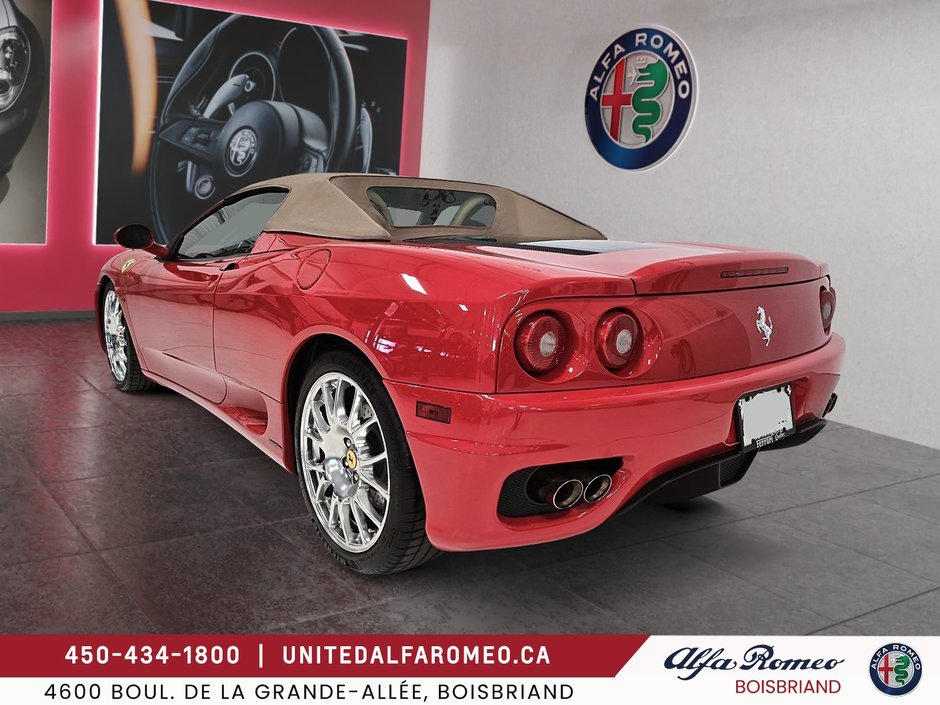 Ferrari 360 2dr Convertible Spider 2004-8