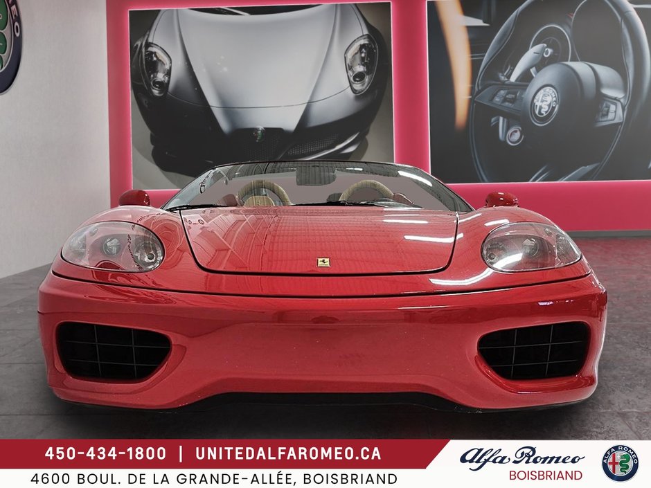 Ferrari 360 2dr Convertible Spider 2004-4